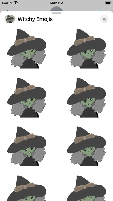Witchy Emojis Screenshots