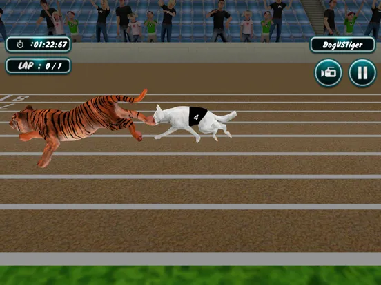 Tangkapan skrin Dog Racing iPad 