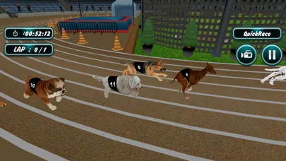 Tangkapan skrin Dog Racing