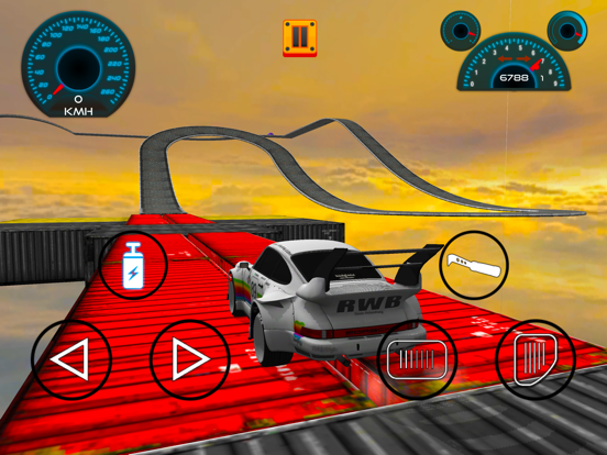 Impossible Car Stunts Ramp iPad  Screenshots