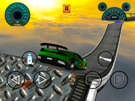 Impossible Car Stunts Ramp iPad  Screenshots