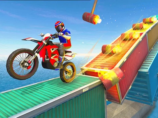 تصاویر MotoBike Stunt Racing iPad 