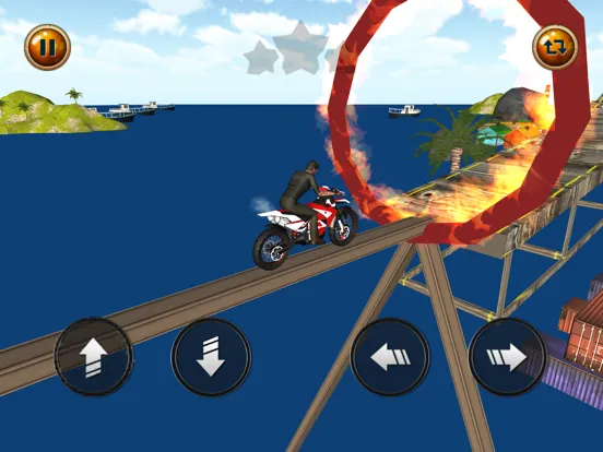 تصاویر MotoBike Stunt Racing iPad 