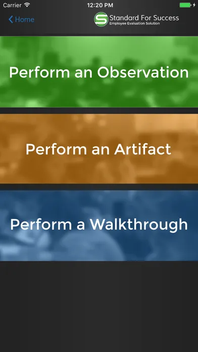 Standard For Success - Mobile Screenshots