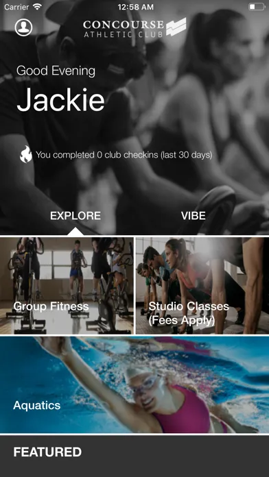 صور Concourse Athletic Club App