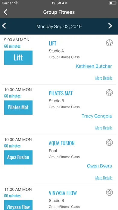 صور Concourse Athletic Club App