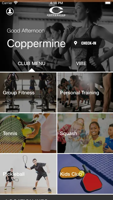 Coppermine Fitness應用截圖
