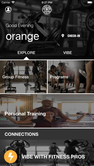 Gold's Gym Orange County应用截图