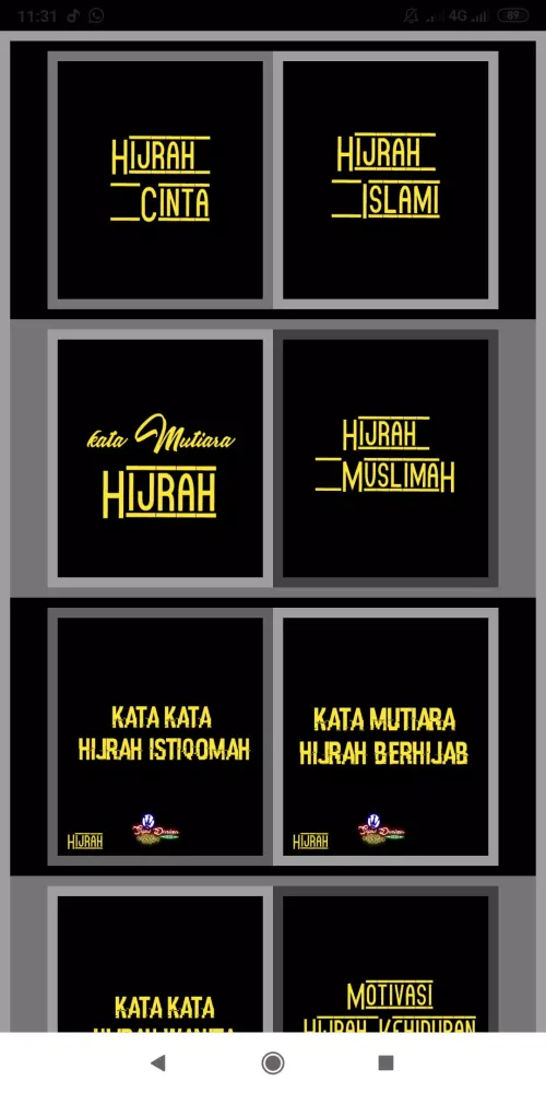 MotivasiKu - Kumpulan Kata mutiara, Hijrah, hadist应用截图
