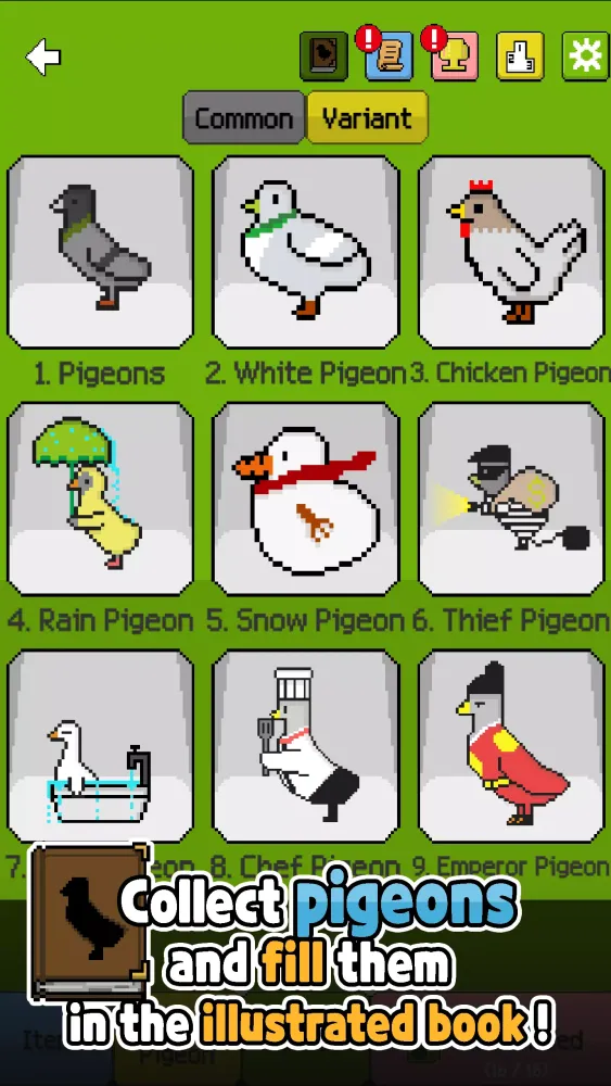 Pigeon Raising Screenshots