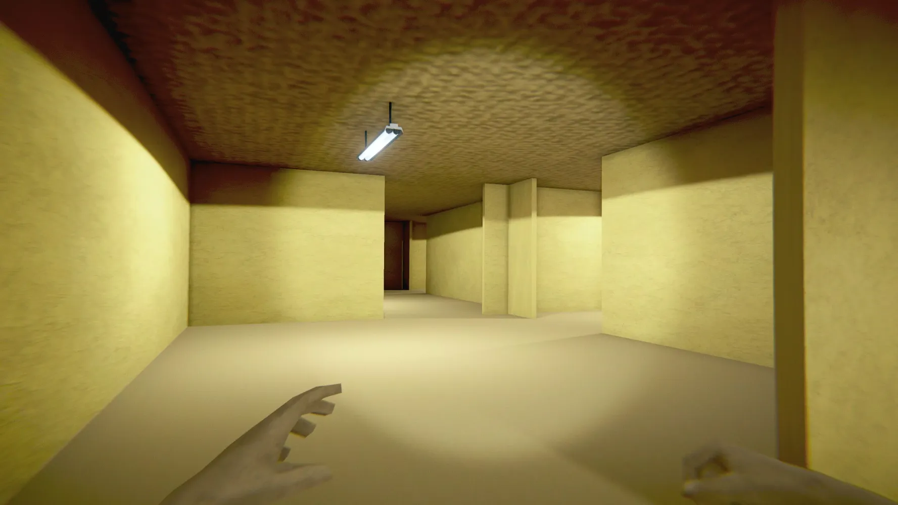 ภาพหน้าจอของ Backrooms Buff Doge Horror