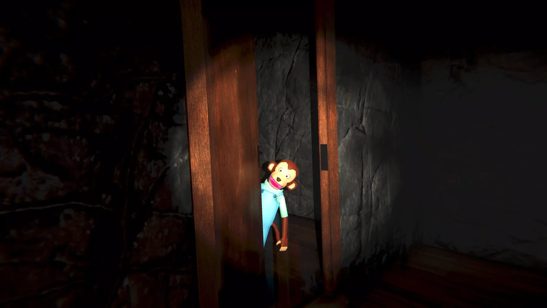ภาพหน้าจอของ Backrooms Buff Doge Horror