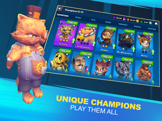 Zrzuty ekranu Legends of Catopia iPad 