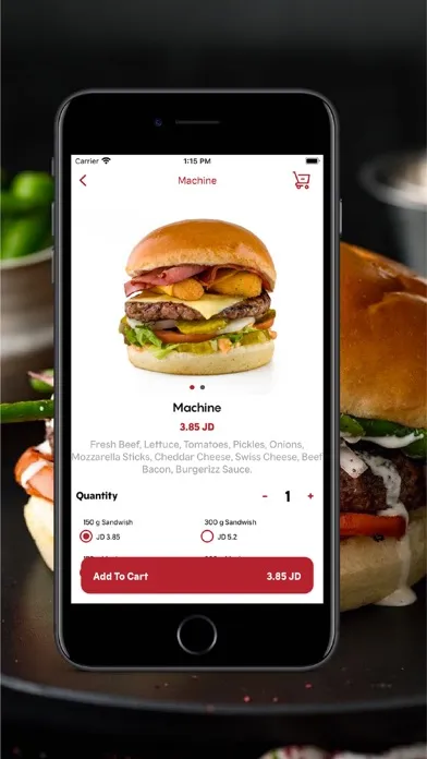 Burgerizz سکرین شاٹس