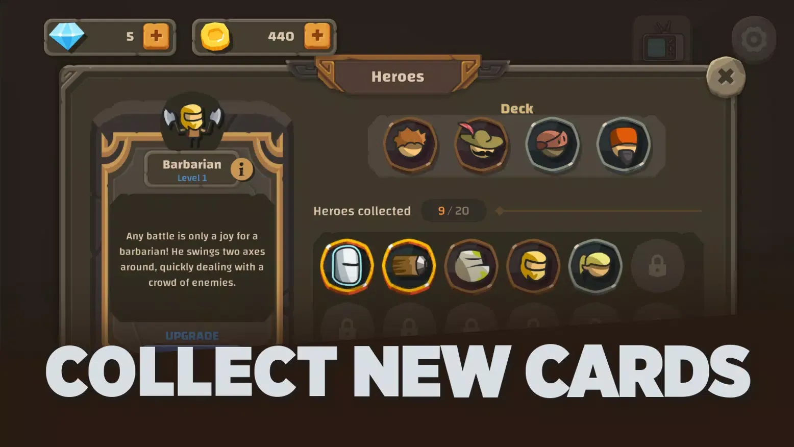Clash Grow Castle — TD Games应用截图