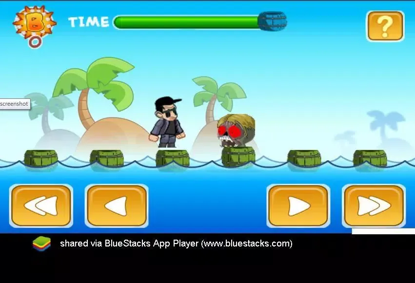 Mr bin adventure zombie glider 스크린샷