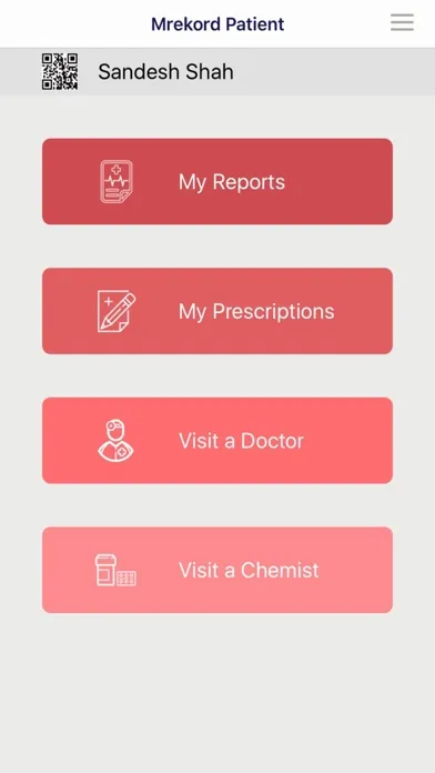 Mrekord Patient Screenshots
