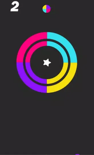 Tangkapan layar Color Ball Level