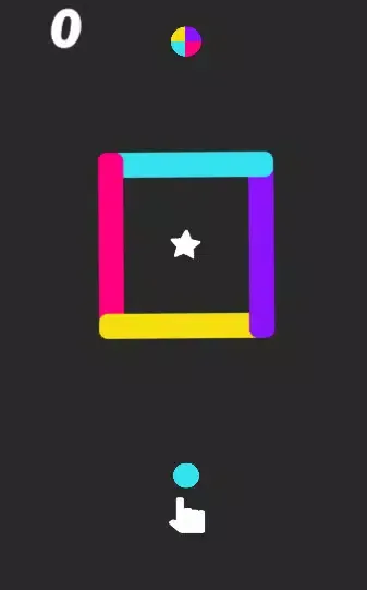 Tangkapan layar Color Ball Level