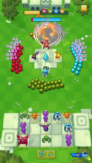 تصاویر Merge Monsters: Tower Defense
