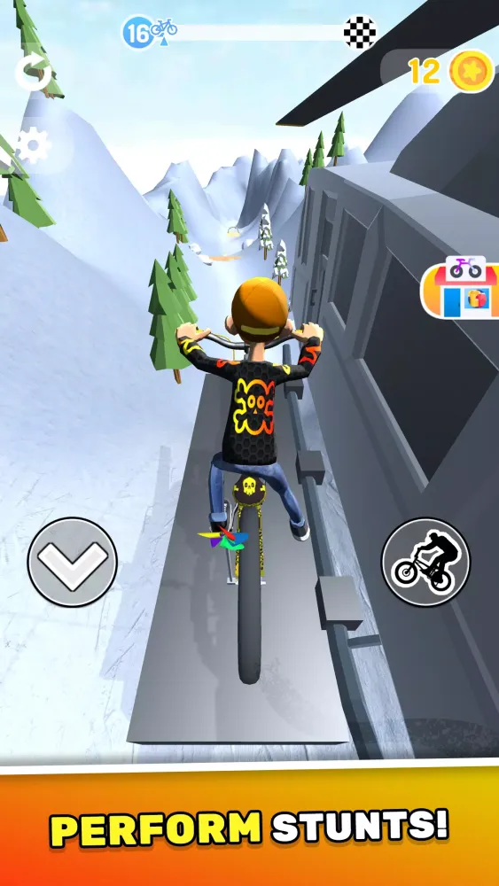 Biker Challenge 3D 스크린샷