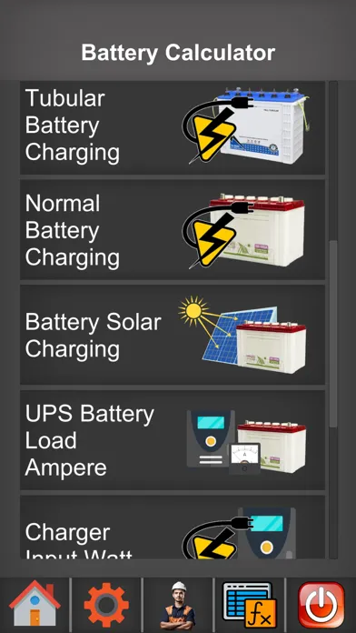 ภาพหน้าจอของ Smart AI Battery Calculator