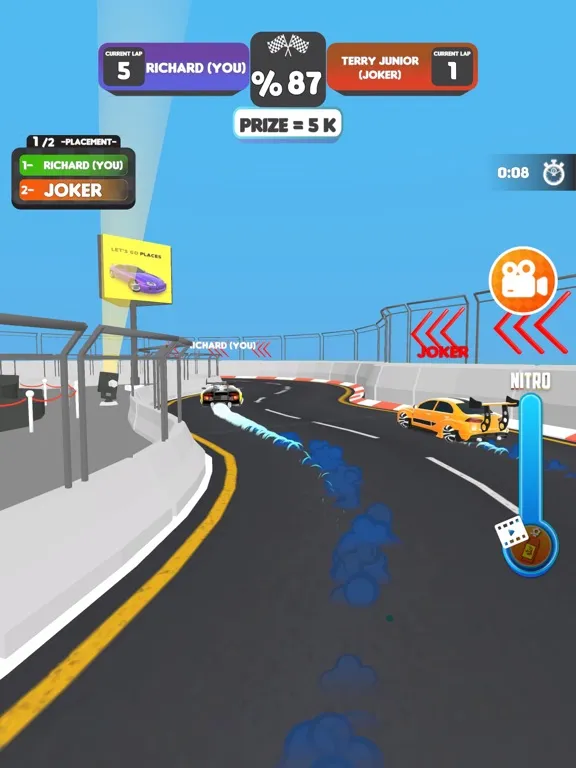 Clicker Racing 3D iPad  스크린샷