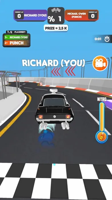 Clicker Racing 3D 스크린샷