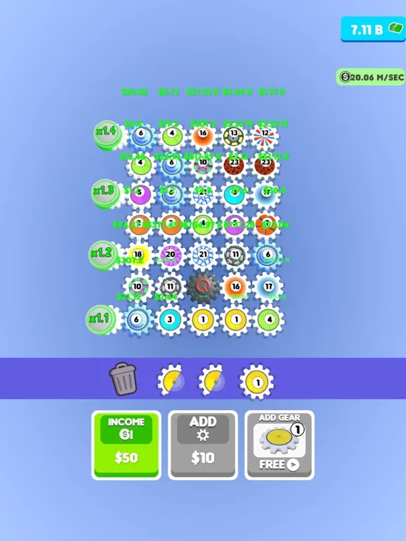 Gear Sort Puzzle iPad  Screenshots