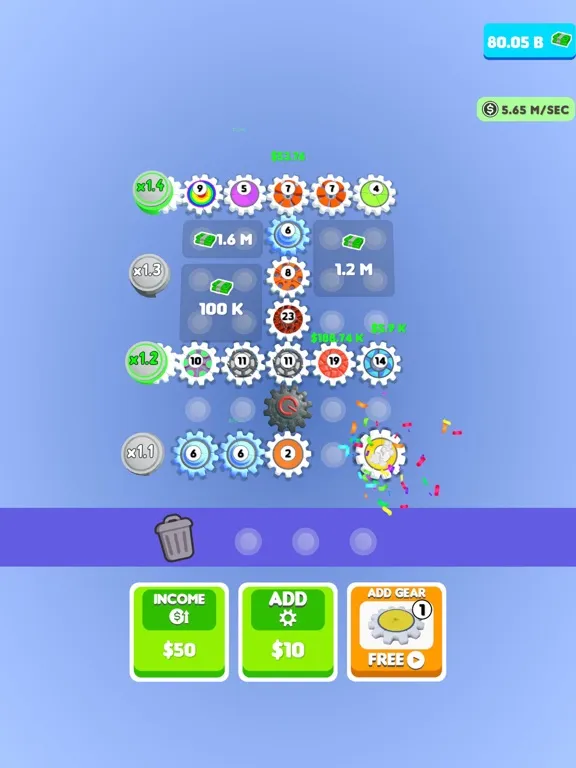 Gear Sort Puzzle iPad  Screenshots