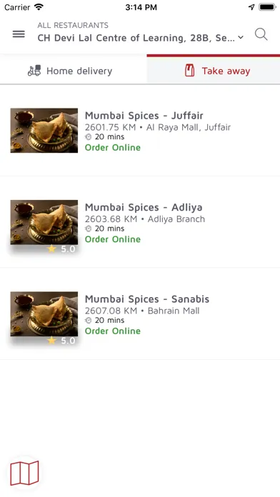 Screenshot di Mumbai Spices