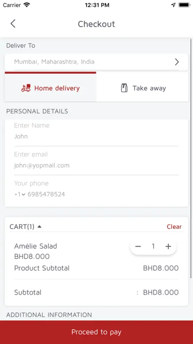 Screenshot di Mumbai Spices