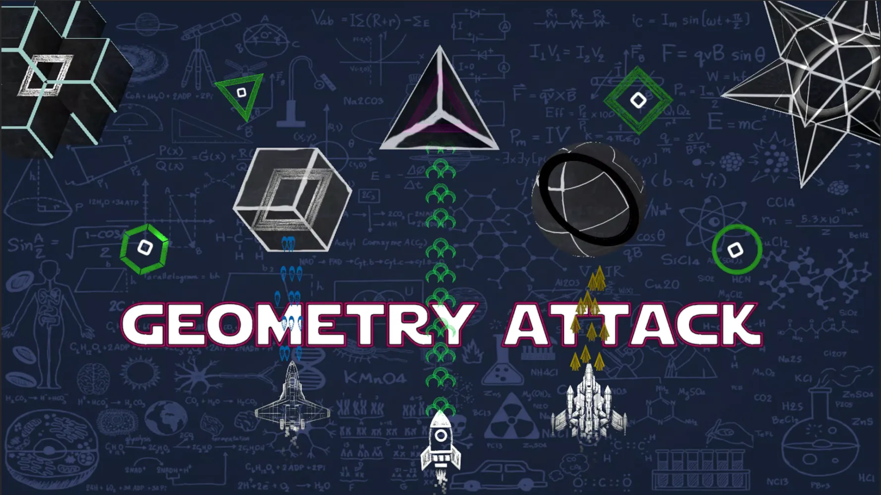 Geometry Attack: Space Shooter应用截图