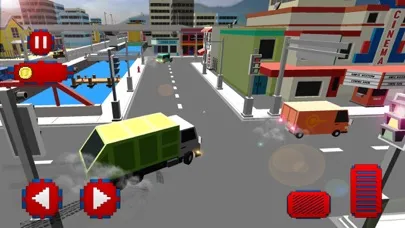 Blocky Police - Super Hero Car سکرین شاٹس