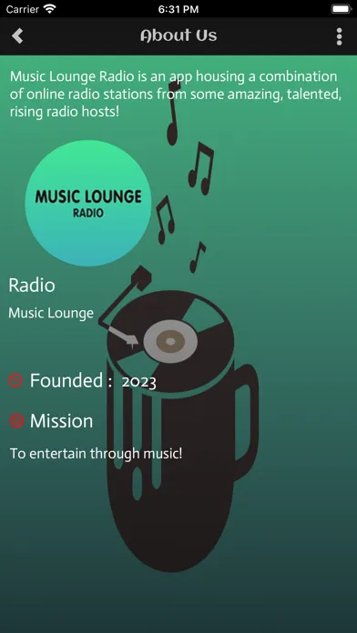 Music Lounge Radio स्क्रीनशॉट