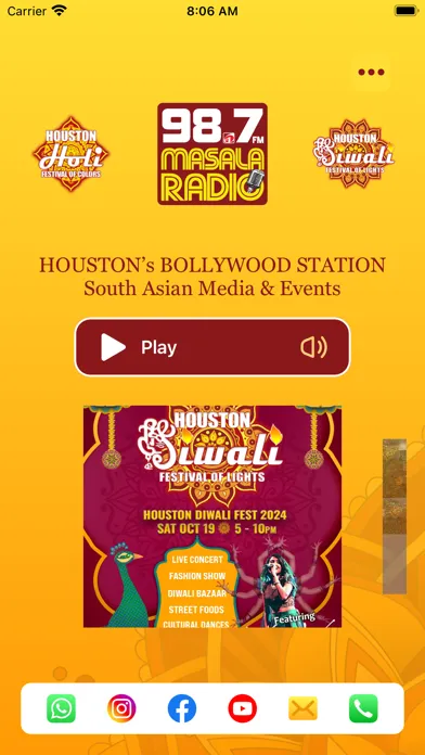 Screenshot di Masala Radio