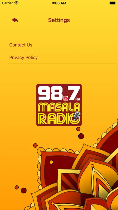 Screenshot di Masala Radio