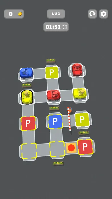 Capturas de tela do Park Away 3D