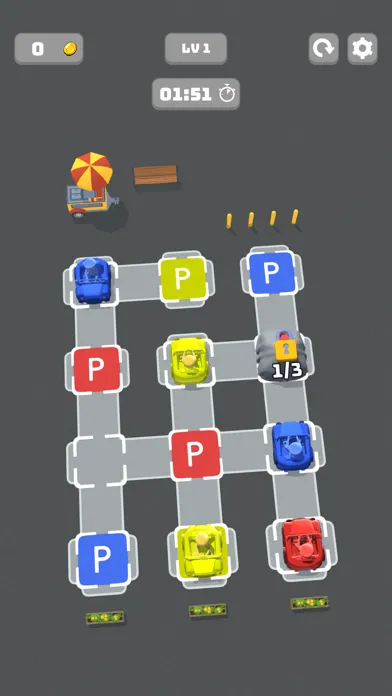 Capturas de tela do Park Away 3D