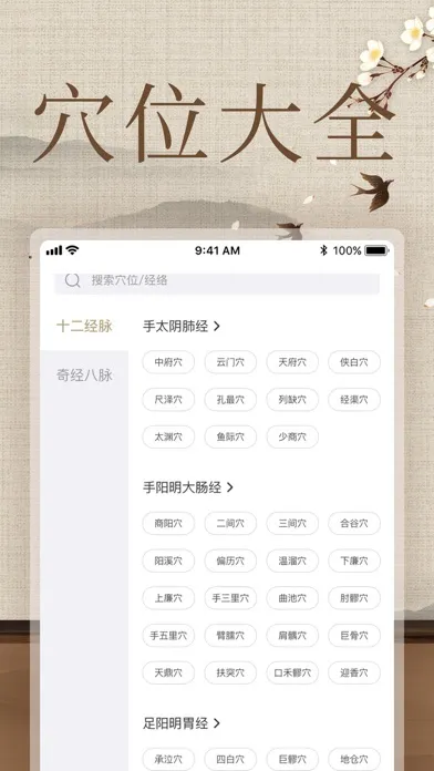 Tangkapan layar 经络穴位图解-人体穴位图