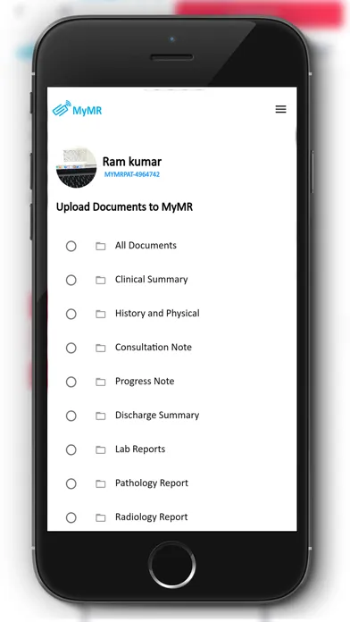 صور MyMR (My Medical Records)