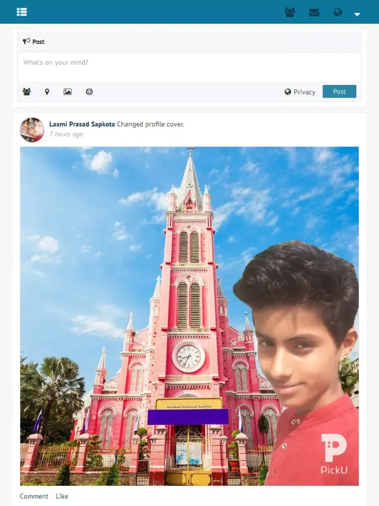 MyProfile Screenshots