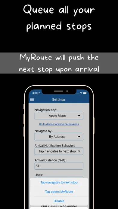 MyRoute: Multi-Stop Navigation应用截图
