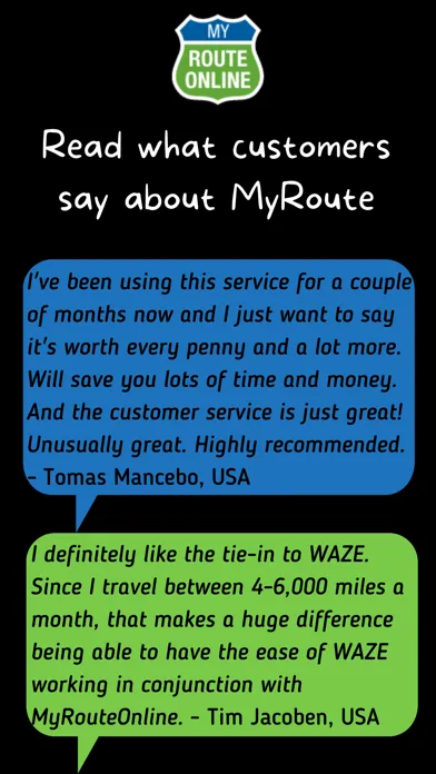 MyRoute: Multi-Stop Navigation应用截图