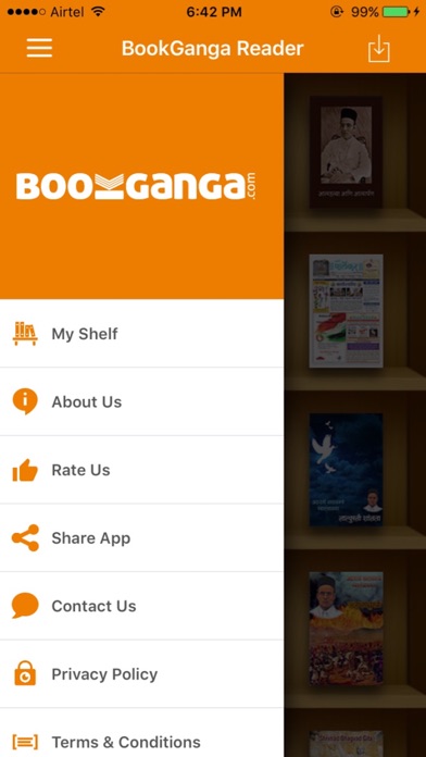 تصاویر BookGanga Reader
