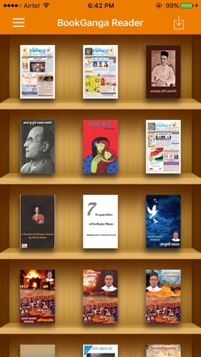 تصاویر BookGanga Reader