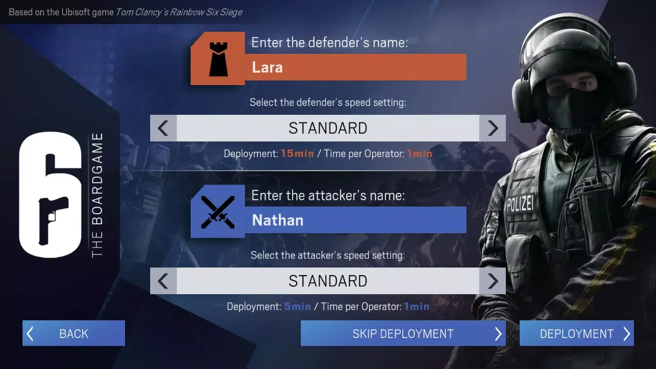 6:Siege Board Game (Official) Screenshots
