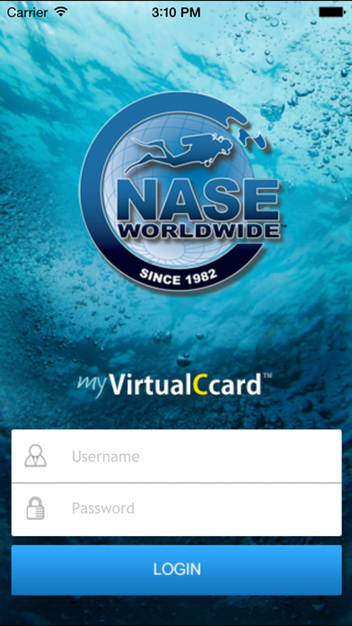 NASE Worldwide VirtualCcard ® Screenshots