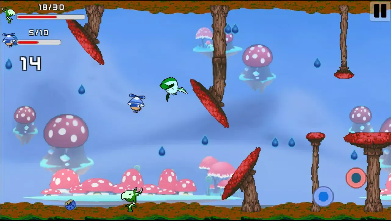 Buum Copter: In fungi forest 스크린샷