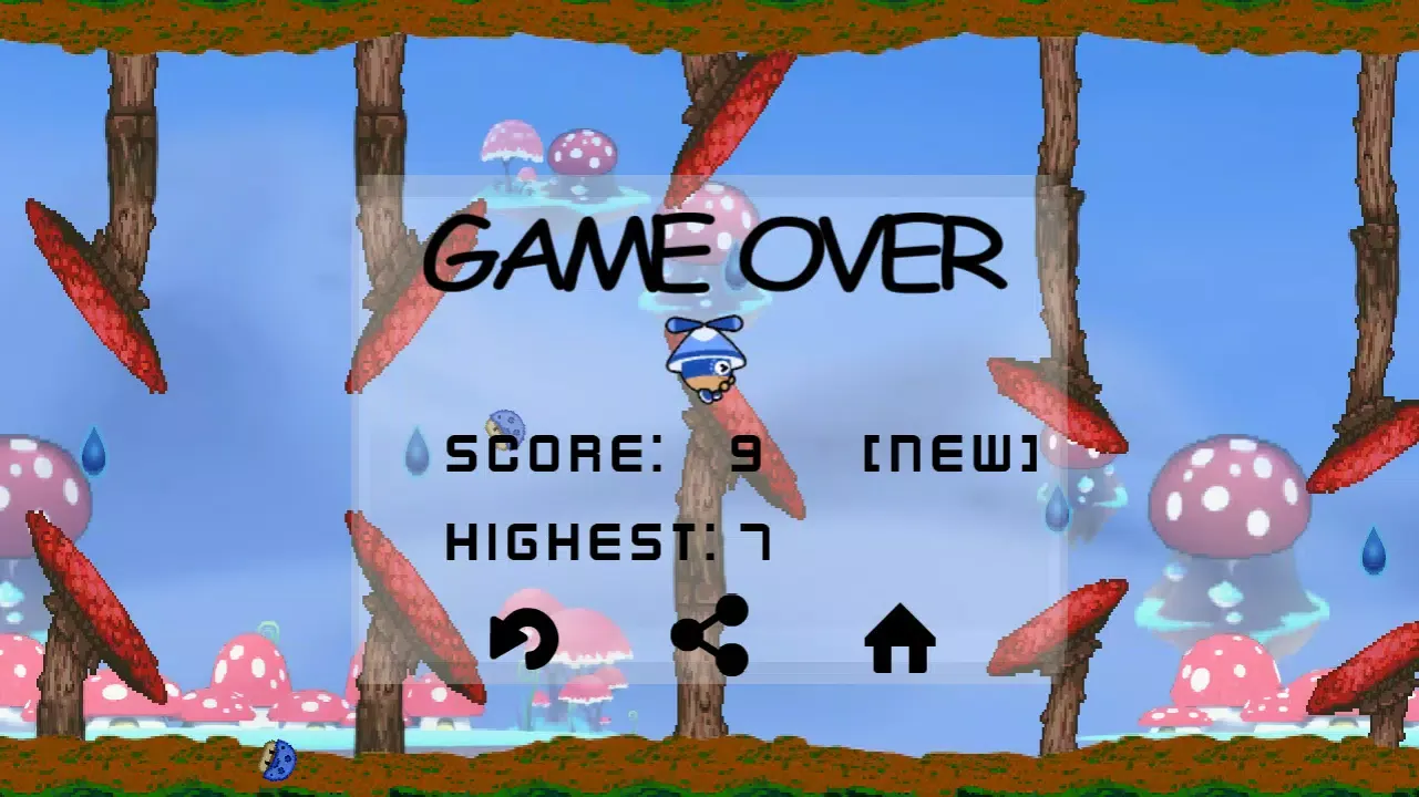 Buum Copter: In fungi forest 스크린샷